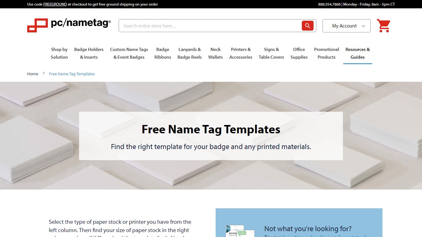 Free Name Tag Templates | Name Tag Template | pc/nametag